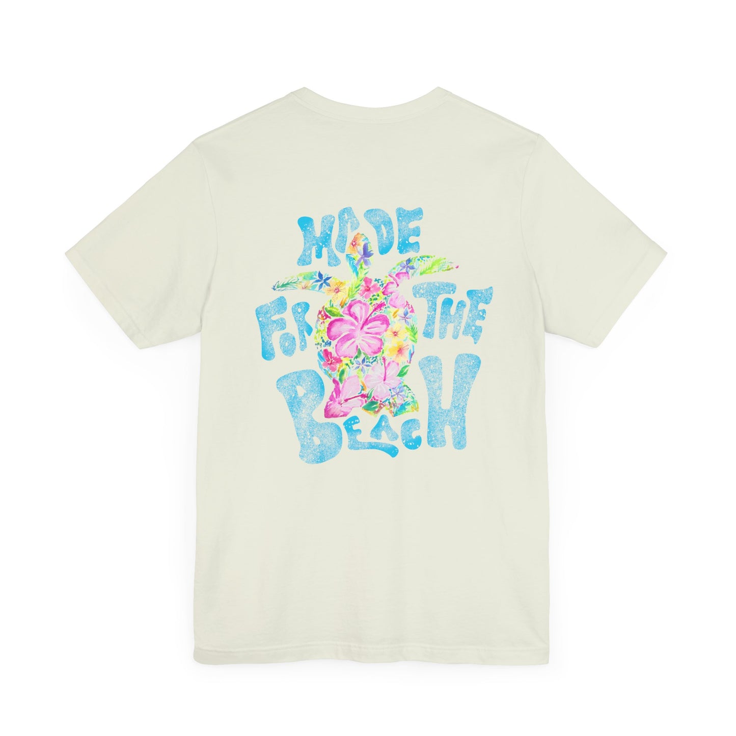 made for the beach with hibiscus
